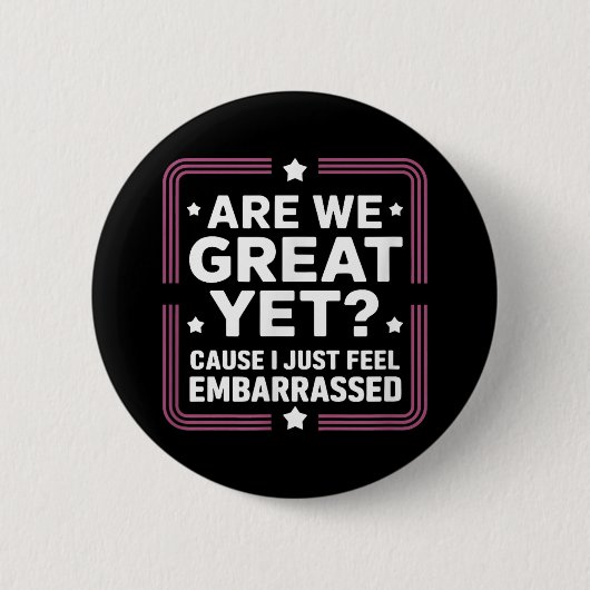 Sind wir gut, weil ich mich nur als versperrt gege button (Vorderseite)
