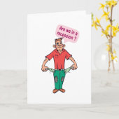 Sind wir in einer Rezession? Karte (Gelbe Blume)