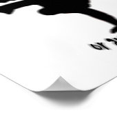 Sind wir Menschen? Oder tanzen wir? Poster (Ecke)