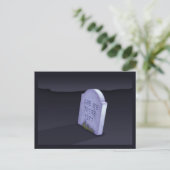 Sind wir noch da? Postkarte (Stehend Vorderseite)