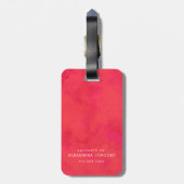 Sind wir noch dort, wo wir pink behandelt werden? gepäckanhänger (Rückseite vertikal)