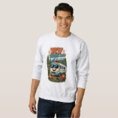 Sind wir schon da? Herren Sweatshirt (Vorne ganz)