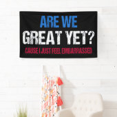 Sind wir schon großartig? Ich fühle mich gerade um Banner (Insitu)
