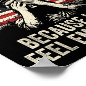 Sind wir toll, weil ich mich einfach fühle _2 poster (Ecke)