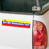 Sind wir Venezuela schon? Autoaufkleber (Auf Lkw)