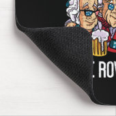Sind ziemlich rowdy Independence Day am 4. Juli Mousepad (Ecke)