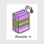 Sind zum Kotzen Aufkleber (Blatt)