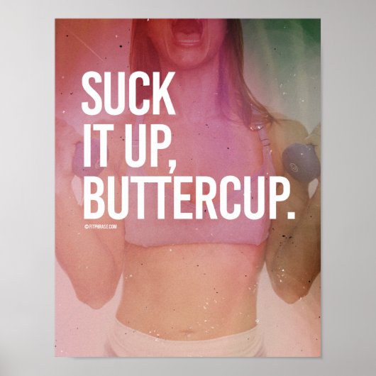 Sind zum Kotzen, Buttercup - Girl Fitness -.png Poster (Vorne)