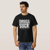 Sind zum Kotzen Drogen T-Shirt (Vorne ganz)