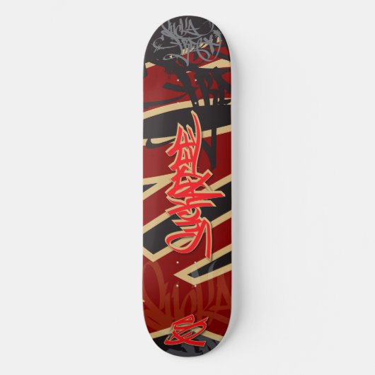 Sind zum Kotzen ein kostenloses - 49-er-Farbskateb Skateboard (Vorderseite)
