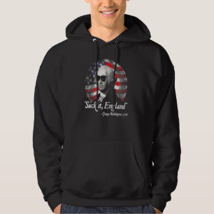 Sind zum Kotzen England 4. Juli George Washington Hoodie