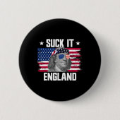 Sind zum Kotzen England Ben Franklin Gründungsväte Button (Vorderseite)