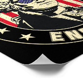 Sind zum Kotzen England George Washington 1776 USA Poster (Ecke)