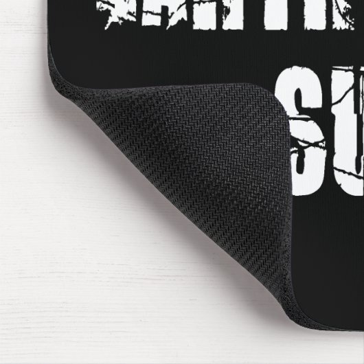 Sind zum Kotzen Erdbeben - Quake Survivor Mousepad (Ecke)