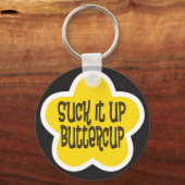 Sind zum Kotzen es auf Buttercup lustige Blume Schlüsselanhänger (Vorderseite)