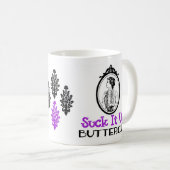 Sind zum Kotzen es auf, Buttercup | Schnelles Vikt Kaffeetasse (VorderseiteRechts)