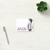 Sind zum Kotzen es auf, Buttercup | Schnelles Vikt Post-it Klebezettel (Büro)