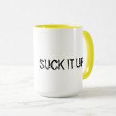 Sind zum Kotzen es auf, Buttercup! Tasse (VorderseiteRechts)