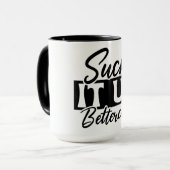 Sind zum Kotzen es auf Buttercup-Tasse Tasse (Vorderseite Links)