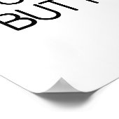 Sind zum Kotzen es auf Buttertasse Poster (Ecke)