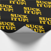 SIND ZUM KOTZEN ES AUF! GESCHENKPAPIER (Ecke)