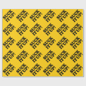 SIND ZUM KOTZEN ES AUF! GESCHENKPAPIER (Flach)