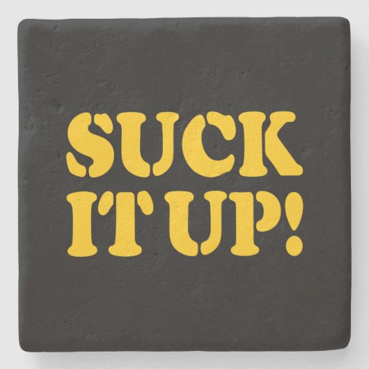 SIND ZUM KOTZEN ES AUF! STEINUNTERSETZER (Vorderseite)