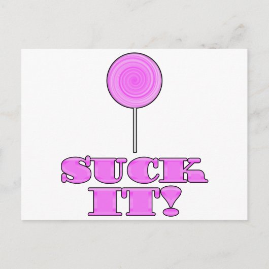 sind zum Kotzen ES! Postkarte (Vorderseite)