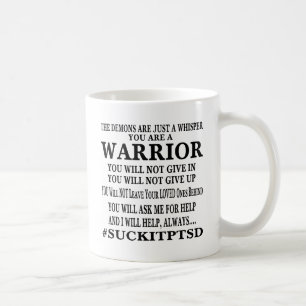 sind zum Kotzen es PTSD I Is A Warrior Kaffeetasse