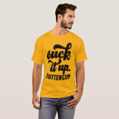 Sind zum Kotzen ihn auf den Buttercup Menne T-Shirt (Vorne ganz)