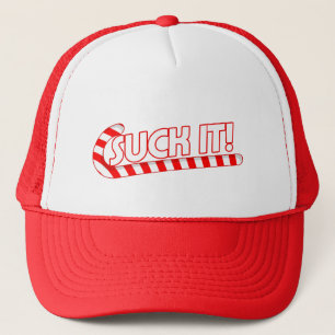 Sind zum Kotzen It Candy Cane Truckerkappe