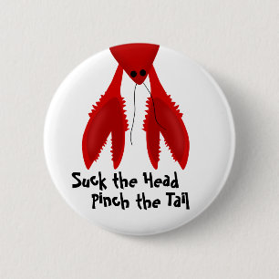 Sind zum Kotzen It Crawfish Boil Party Button