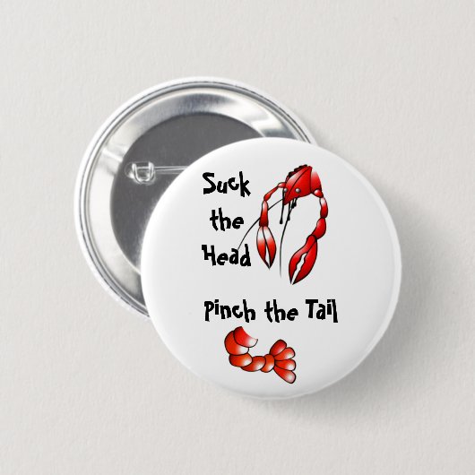 Sind zum Kotzen It Crawfish Button (Vorne & Hinten)