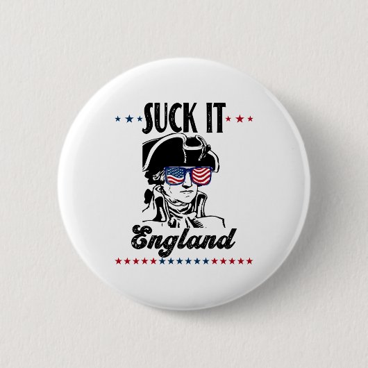 Sind zum Kotzen It England Funny 4. Juli - George Button (Vorderseite)
