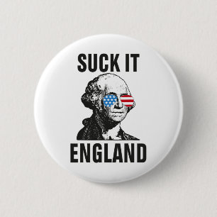 Sind zum Kotzen-it England Funny 4. Juli George Wa Button