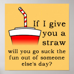 Sind zum Kotzen Sie das Spaß-heraus lustige Poster