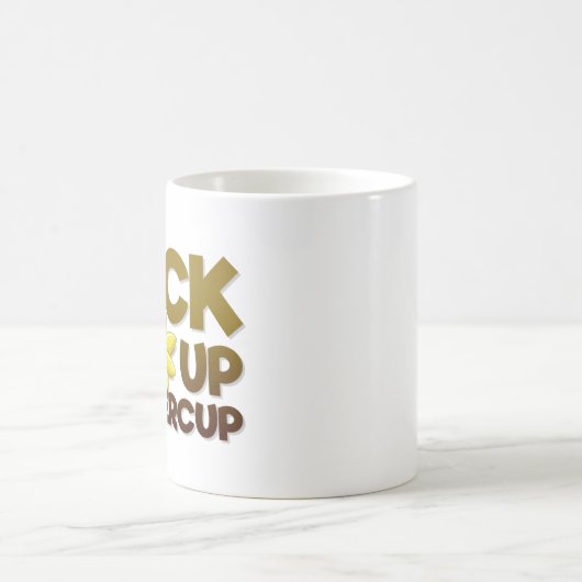 Sind zum Kotzen Sie es oben, Butterblume Kaffeetasse (Mittel)