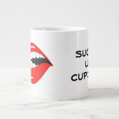 Sind zum Kotzen Sie es oben, Kuchen-intelligenter Jumbo-Tasse (Vorderseite)