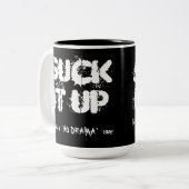 Sind zum Kotzen Sie es oben Zweifarbige Tasse (Vorderseite Links)