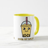 Sind zum Kotzen Sie meine Bälle (Blasen-Tee) Tasse (VorderseiteRechts)