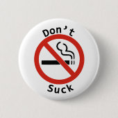 Sind zum Kotzen Sie nicht Knopf Button (Vorderseite)