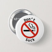 Sind zum Kotzen Sie nicht Knopf Button (Vorne & Hinten)