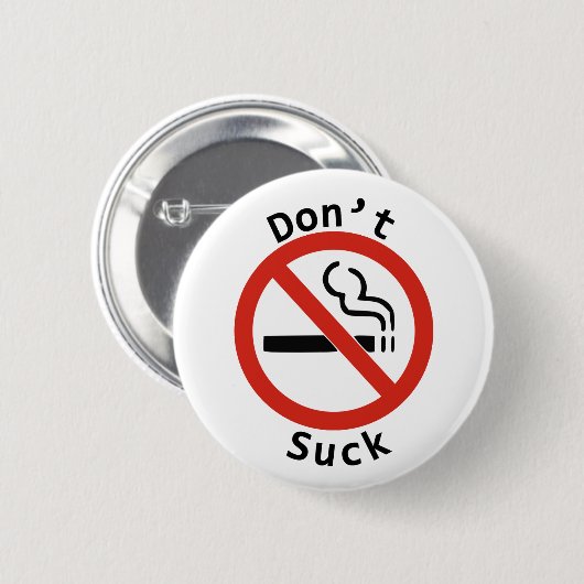 Sind zum Kotzen Sie nicht Knopf Button (Vorne & Hinten)