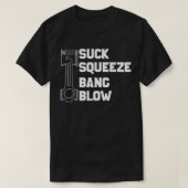 Sind zum Kotzen Squeeze-Knall-Blase T-Shirt (Design vorne)