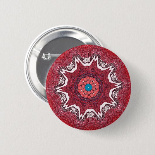 Sindh ethnische Stammesmuster.jpg Button (Vorne & Hinten)