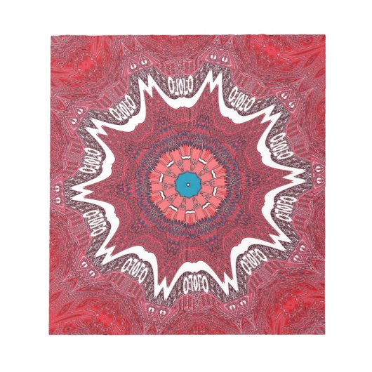 Sindh-Stammesmuster Notizblock (Vorderseite)