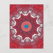 Sindh-Stammesmuster Postkarte (Vorderseite)