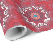 Sindhi Ethnic Tribal Art Print Geschenkpapier (Rolleneckpunkt)