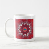 Sindhi Ethnic Tribal Art Print Kaffeetasse (Links)