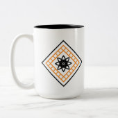 Sindhi Stern Zweifarbige Tasse (Links)